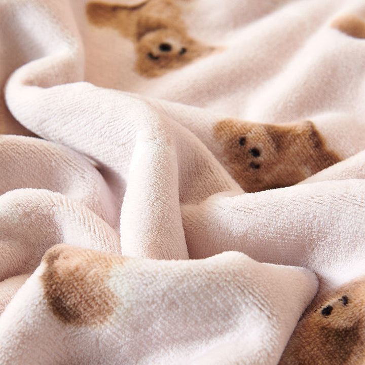 Baby Blanket — Double-Layer Winter Fleece Warmth