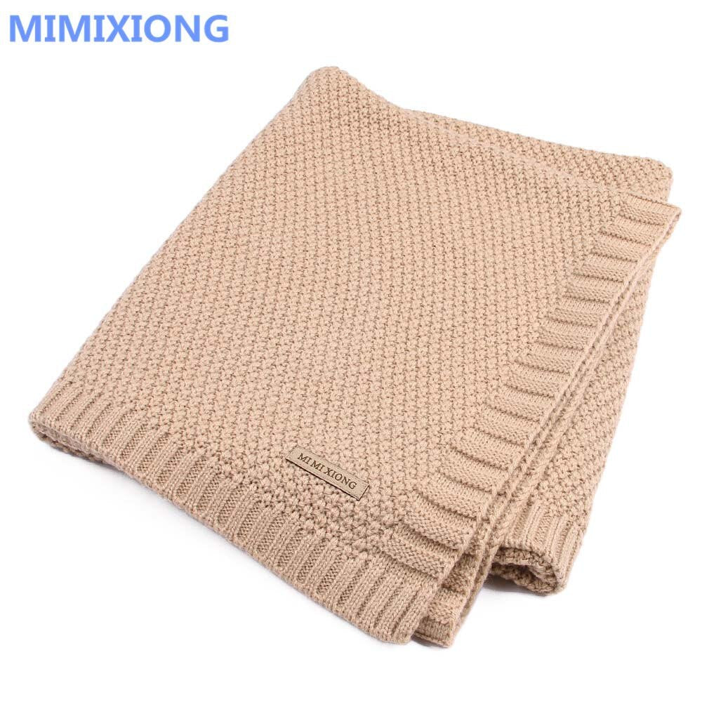 Knitted Newborn Swaddle Blanket for Everyday Cuddles