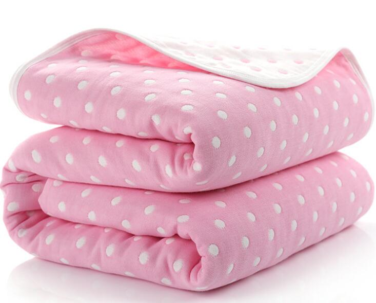 Muslin Baby Blanket – Six-Layer Newborn Cozy Comfort