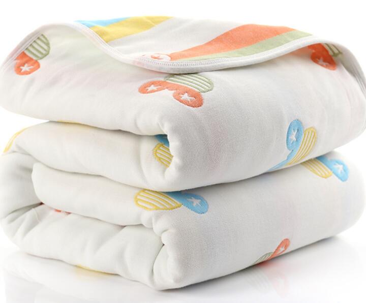 Muslin Baby Blanket – Six-Layer Newborn Cozy Comfort