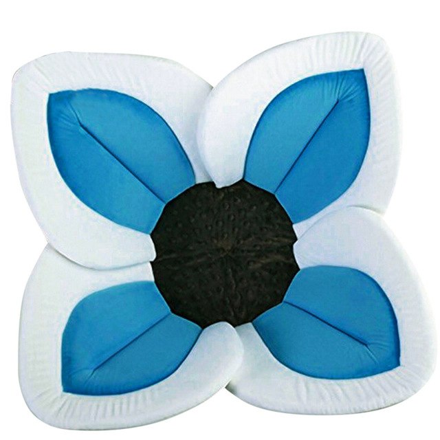 Blooming Flower Baby Bath Mat for Sink Newborn Support