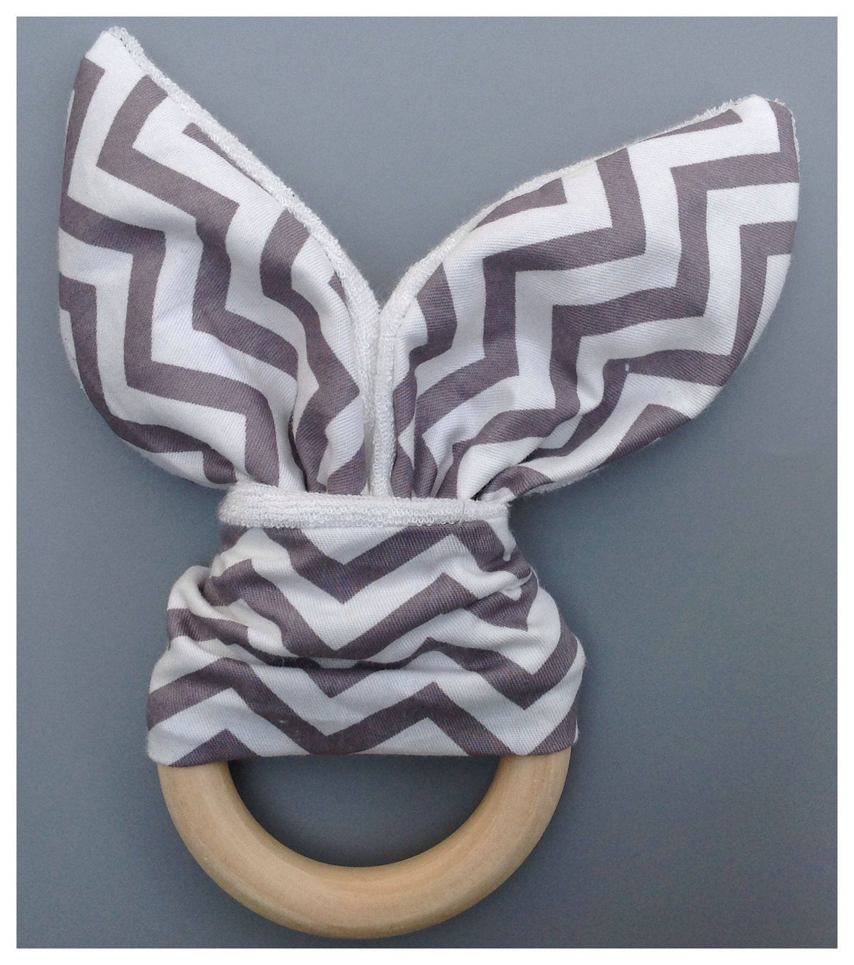 Baby Bunny Ear Teether for Gentle Teething Comfort