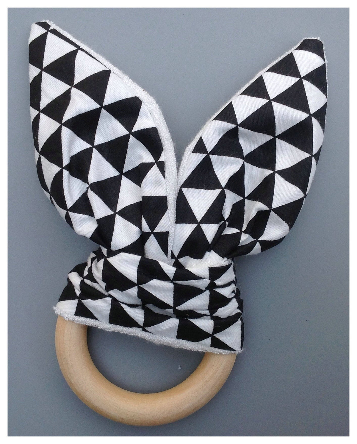 Baby Bunny Ear Teether for Gentle Teething Comfort