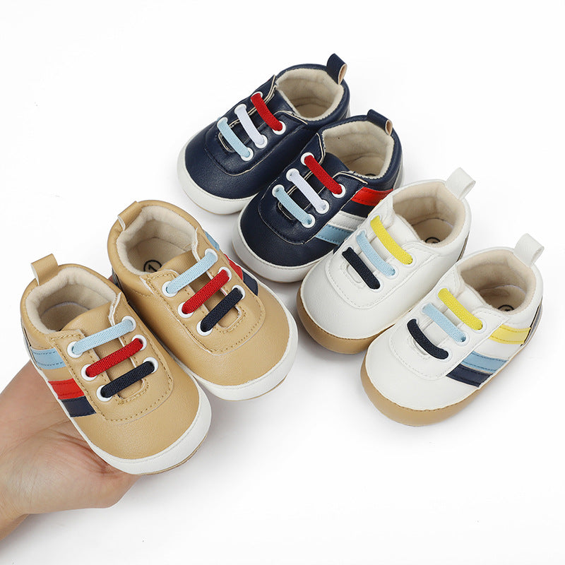 Baby First-Walker Shoes With Flexible Anti-Slip Soles