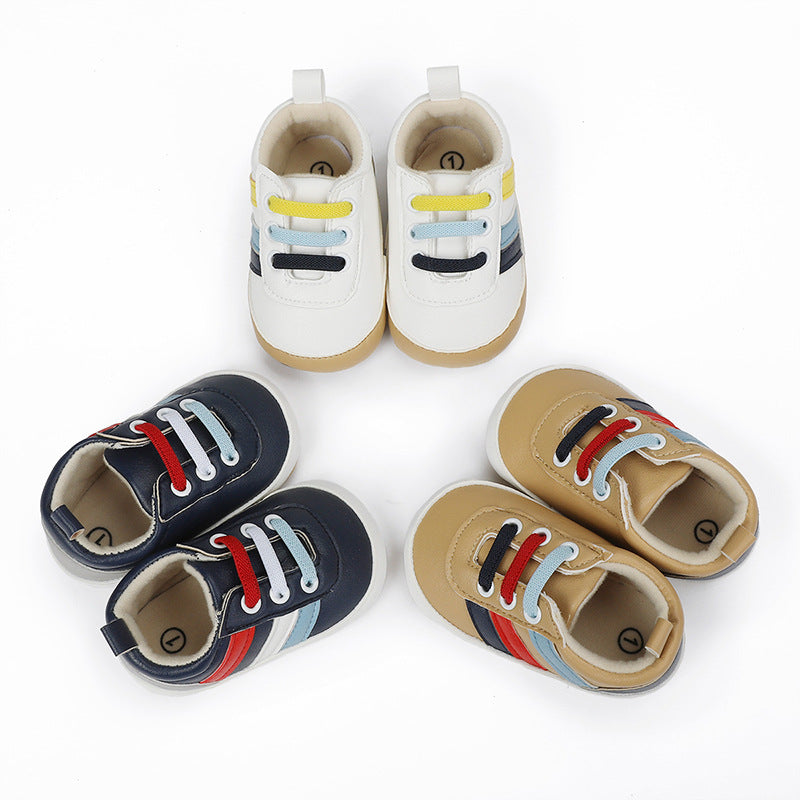 Baby First-Walker Shoes With Flexible Anti-Slip Soles