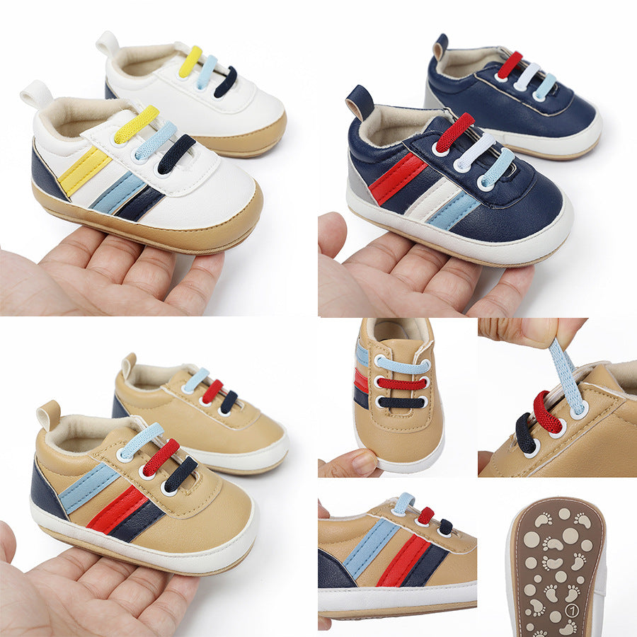 Baby First-Walker Shoes With Flexible Anti-Slip Soles