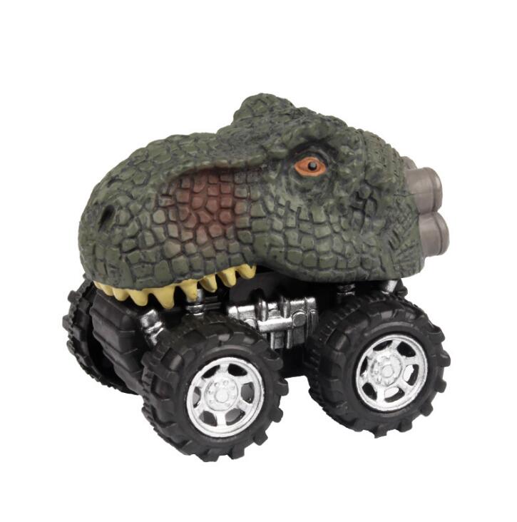 Pull-Back Dinosaur Car Toy for Screen-Free Racing Fun