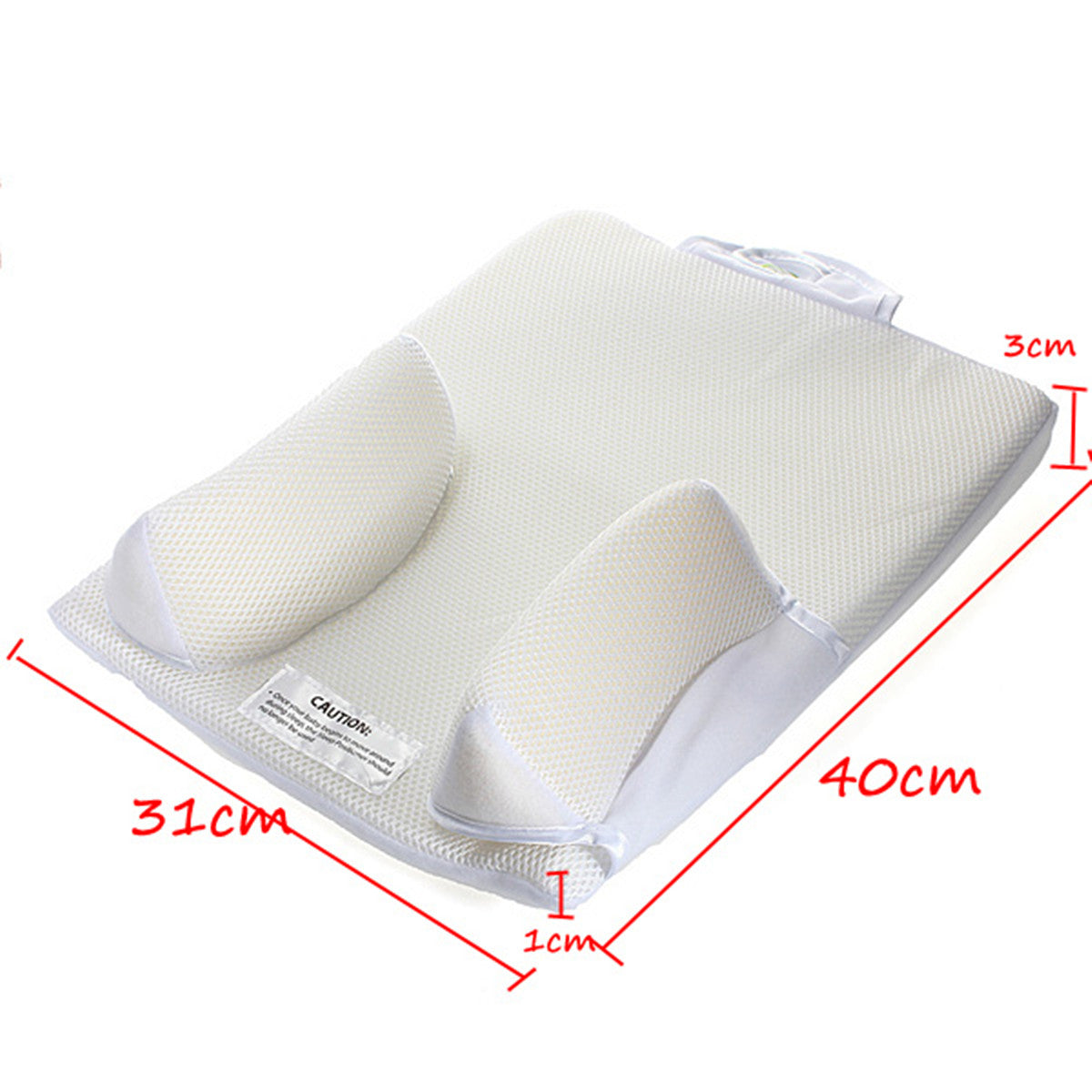 Infant Support Pillow for Supervised, Centered Rest