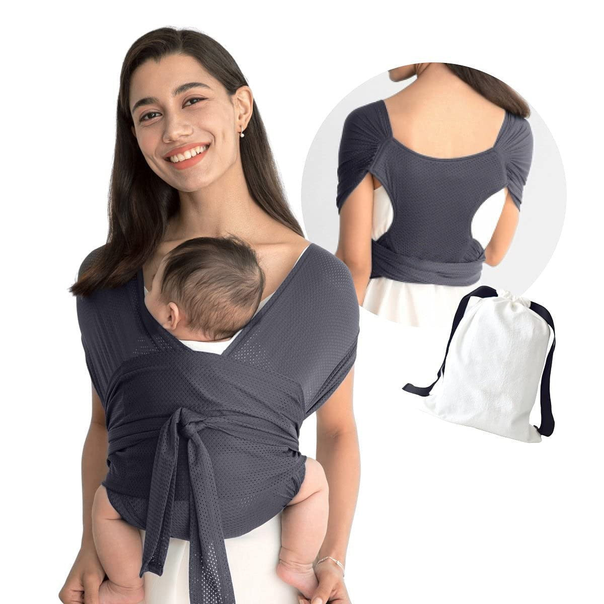 T-Shirt Baby Carrier for Easy Hands-Free Babywearing