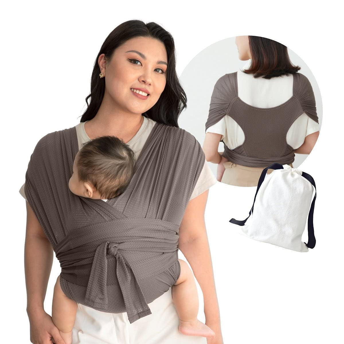 T-Shirt Baby Carrier for Easy Hands-Free Babywearing