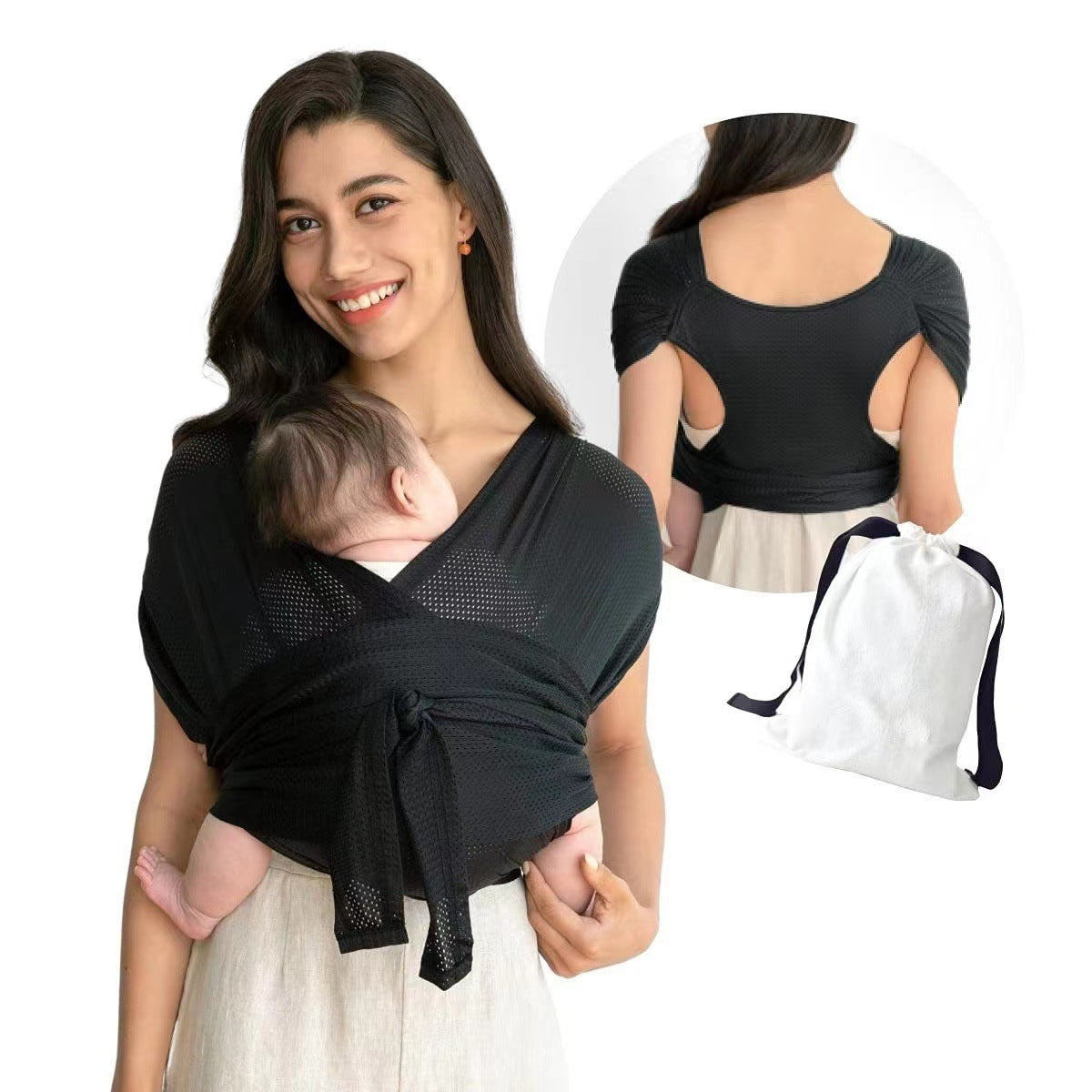 T-Shirt Baby Carrier for Easy Hands-Free Babywearing