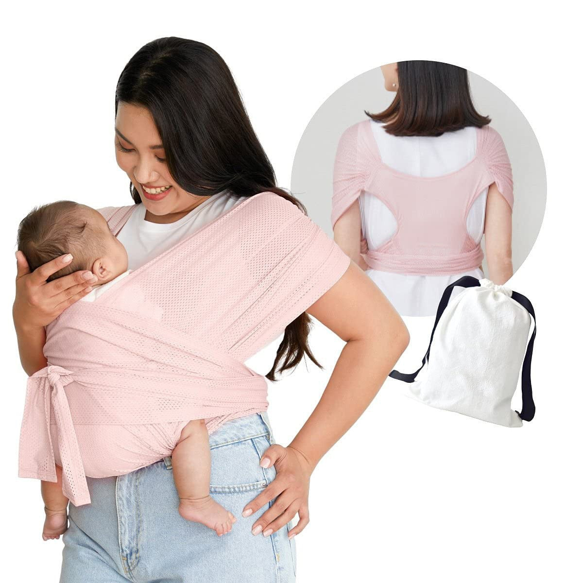 T-Shirt Baby Carrier for Easy Hands-Free Babywearing