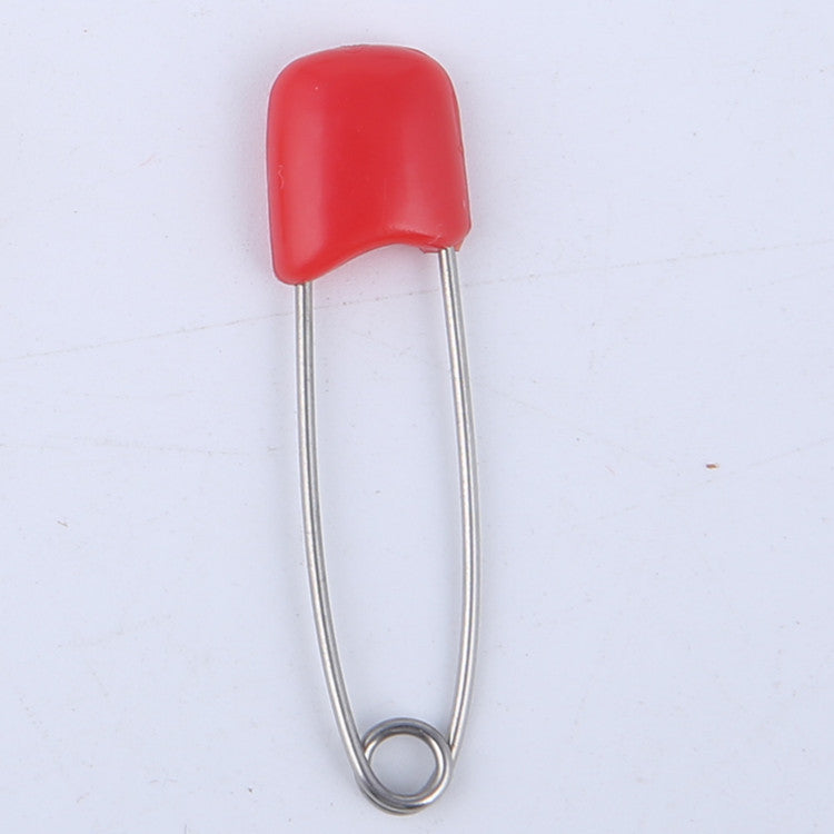 Baby Safety Pins with Covered Closures for Clothing Care