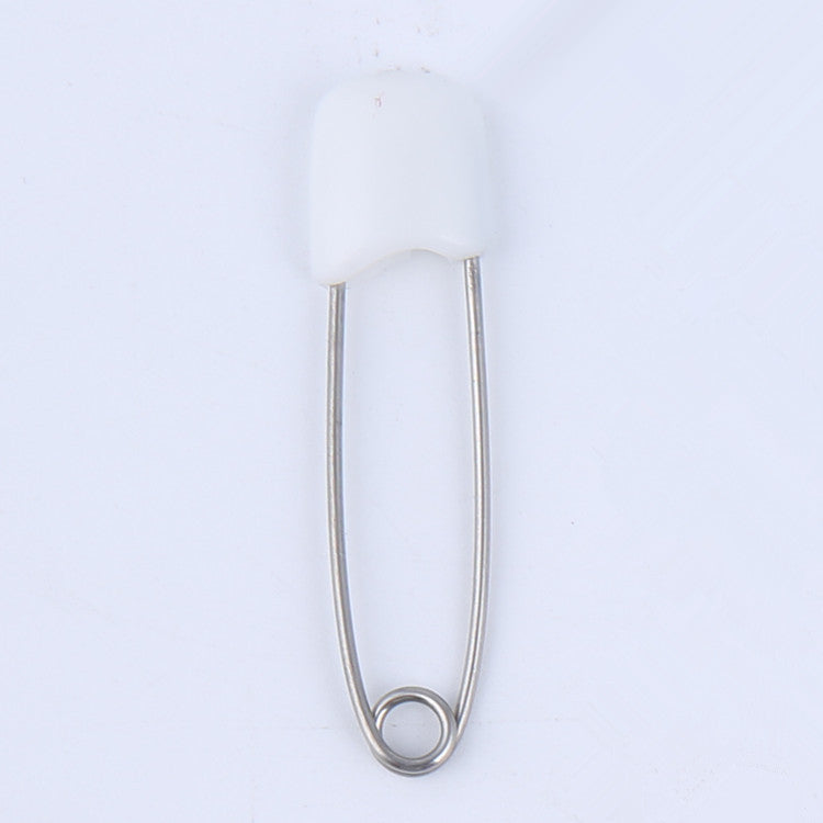 Baby Safety Pins with Covered Closures for Clothing Care