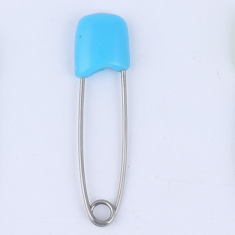 Baby Safety Pins with Covered Closures for Clothing Care