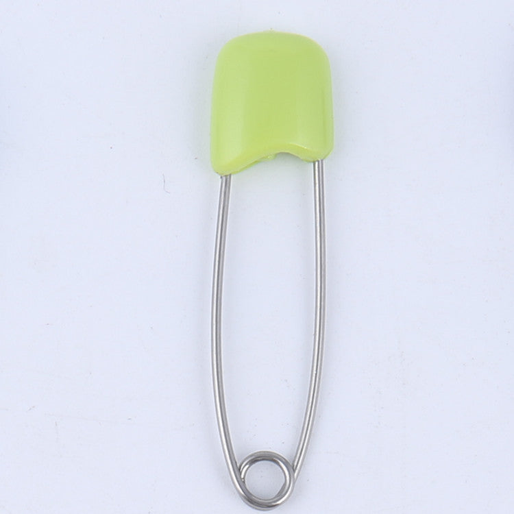 Baby Safety Pins with Covered Closures for Clothing Care