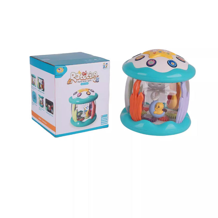 Ocean Musical Drum Toy for Screen-Free Early Learning