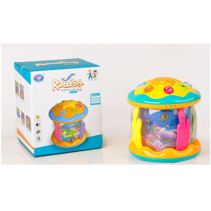 Ocean Musical Drum Toy for Screen-Free Early Learning