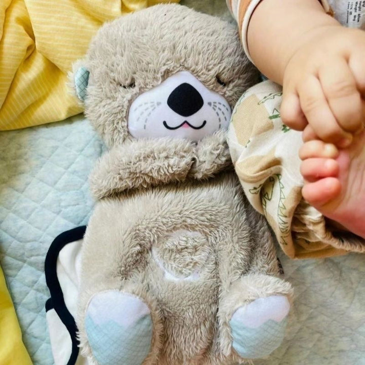 Breathing-Style Baby Comfort Plush Toy for Bedtime
