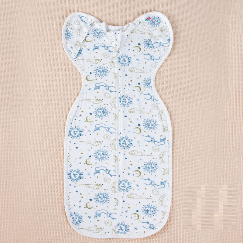 Baby Cotton Sleeping Bag for Covered Sleep Comfort