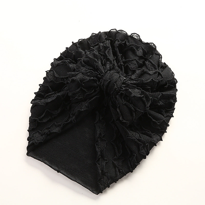 Baby Bow Cap | Stretchy Charm for Everyday Outfits
