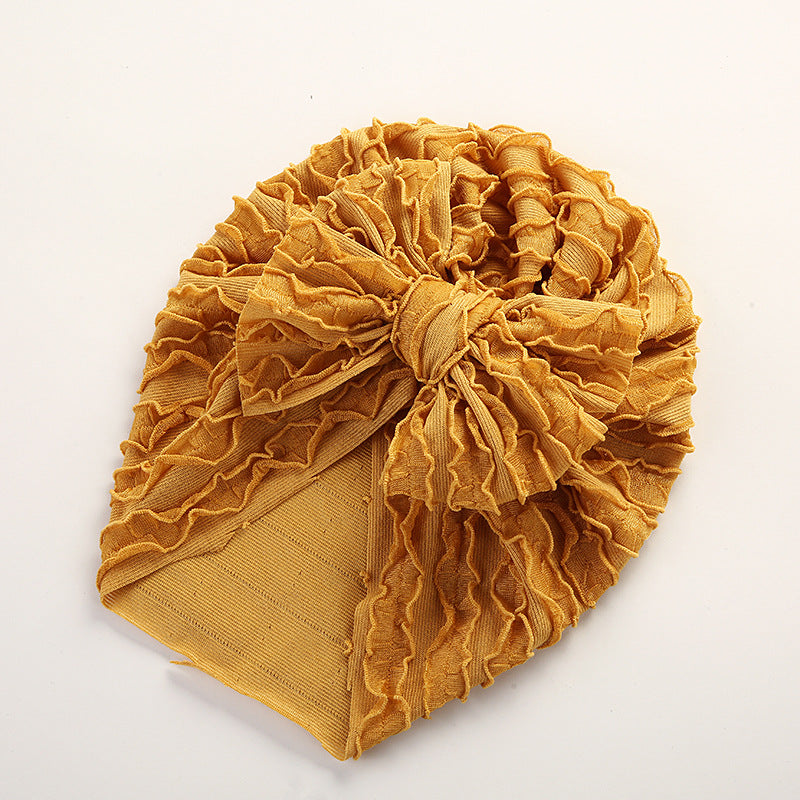 Baby Bow Cap | Stretchy Charm for Everyday Outfits