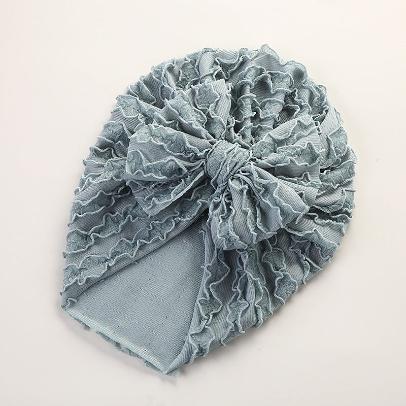 Baby Bow Cap | Stretchy Charm for Everyday Outfits