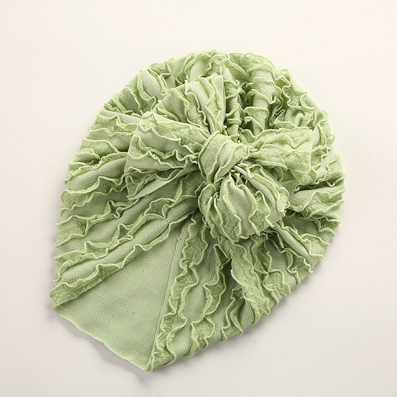 Baby Bow Cap | Stretchy Charm for Everyday Outfits