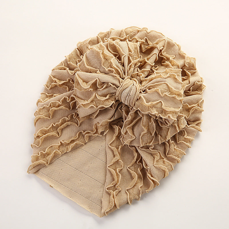 Baby Bow Cap | Stretchy Charm for Everyday Outfits