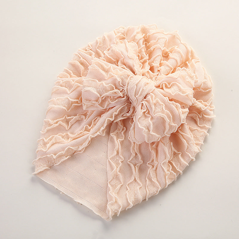 Baby Bow Cap | Stretchy Charm for Everyday Outfits
