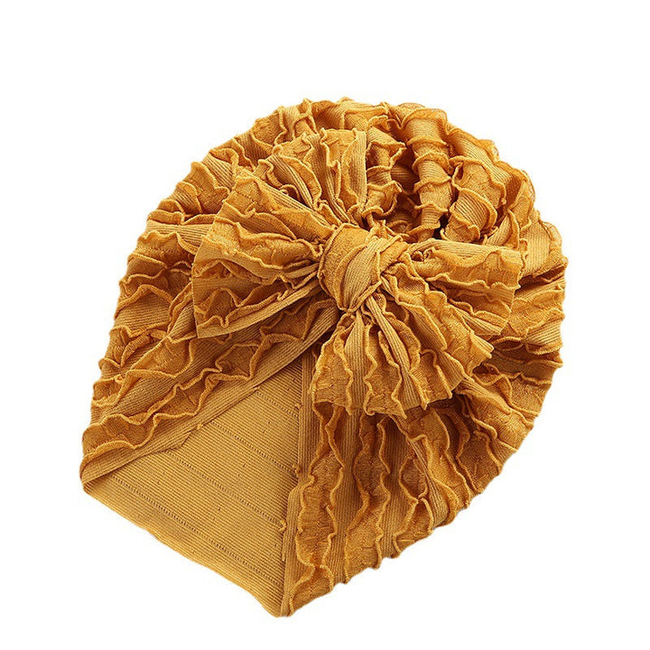 Baby Bow Cap | Stretchy Charm for Everyday Outfits