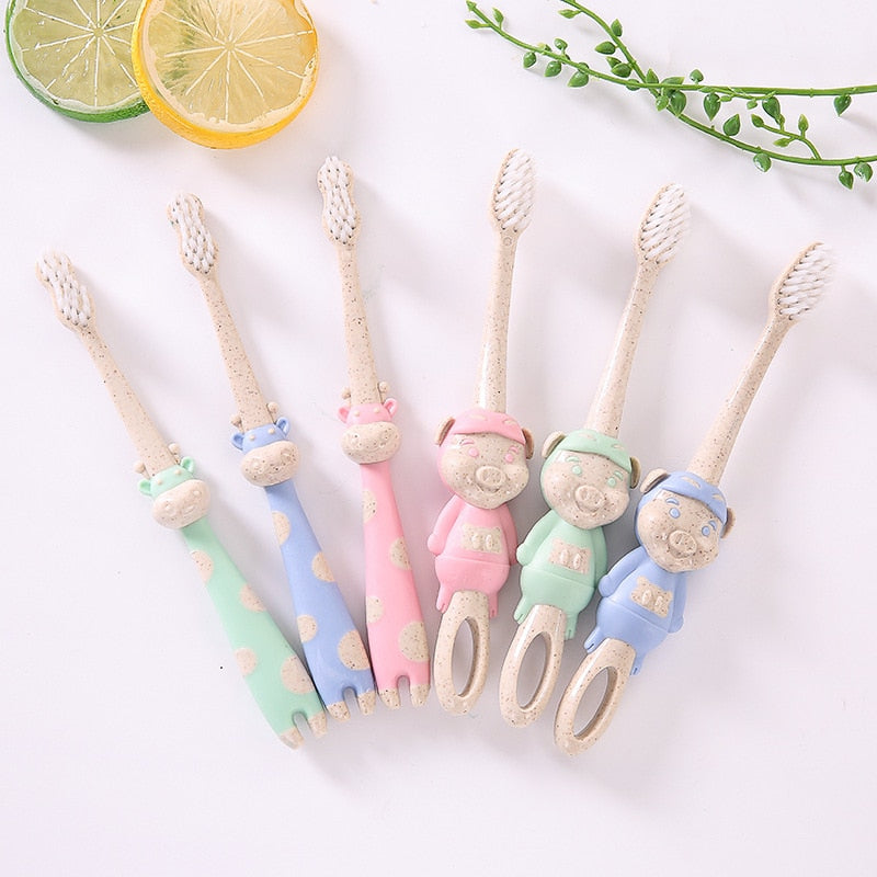 Children's Soft-Bristle Toothbrush for Easier Brushing