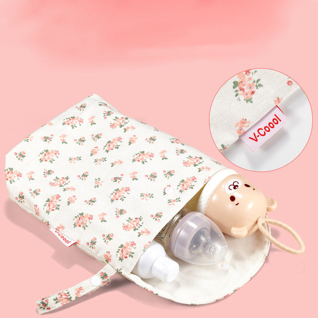 Waterproof Wet Dry Diaper Bag for Baby Care Essentials