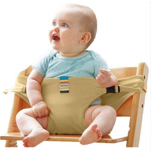 Portable Baby Dining Seat With Secure Safety Straps