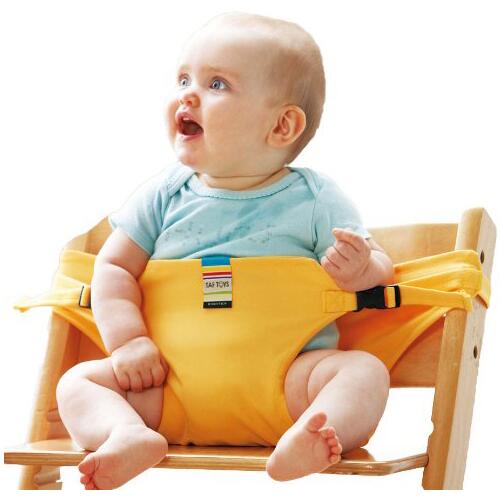 Portable Baby Dining Seat With Secure Safety Straps