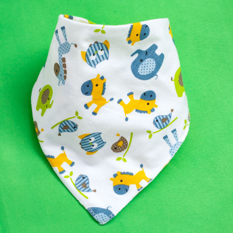 Baby Triangle Bibs - Double-Layer Drool Protection