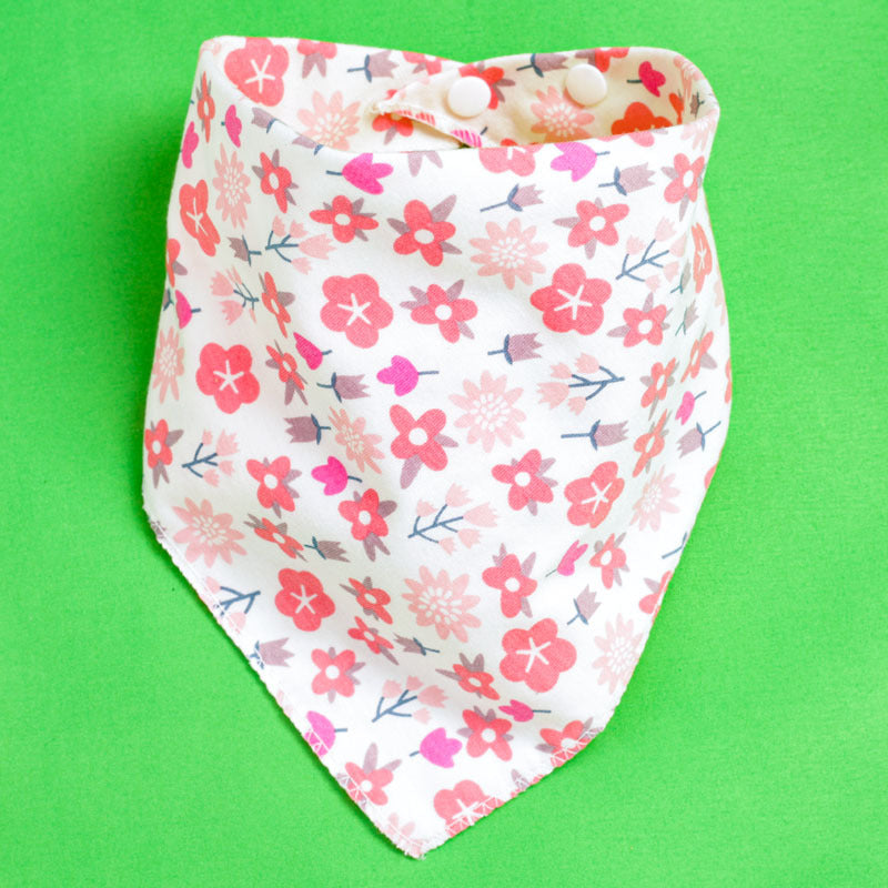Baby Triangle Bibs - Double-Layer Drool Protection