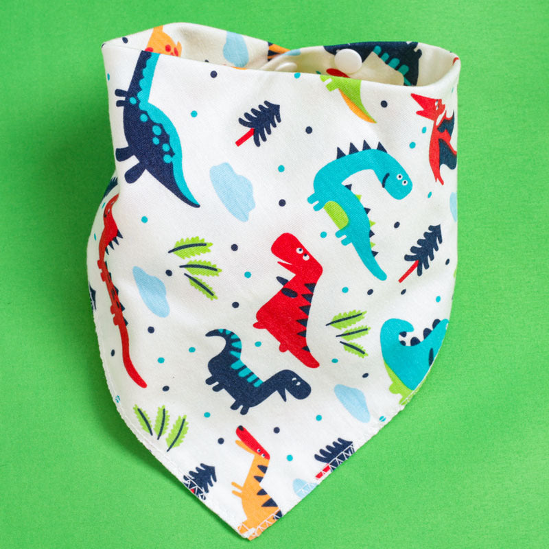 Baby Triangle Bibs - Double-Layer Drool Protection