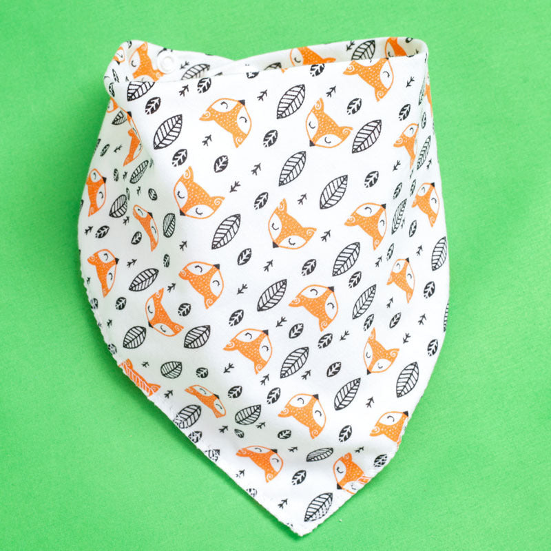Baby Triangle Bibs - Double-Layer Drool Protection