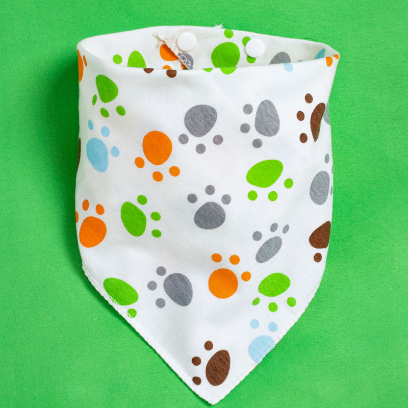Baby Triangle Bibs - Double-Layer Drool Protection