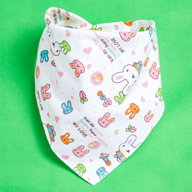 Baby Triangle Drool Bib with Snap Closure, Set