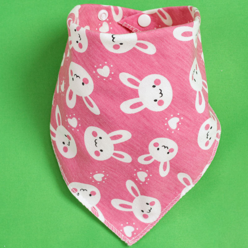 Baby Triangle Bibs - Double-Layer Drool Protection
