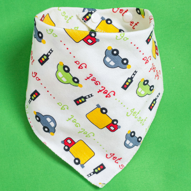 Baby Triangle Bibs - Double-Layer Drool Protection