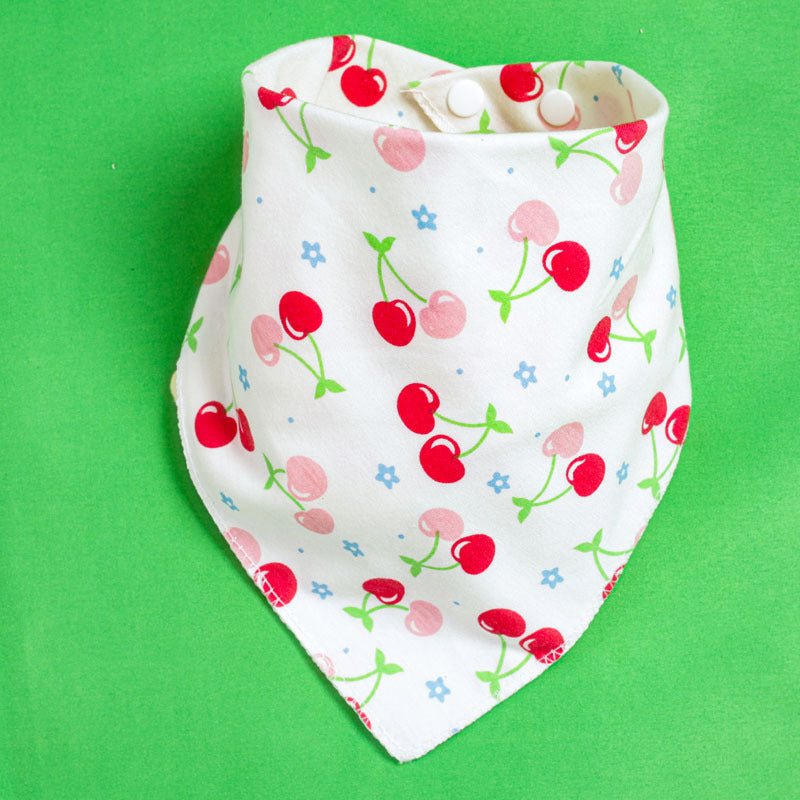 Baby Triangle Drool Bib with Snap Closure, Set
