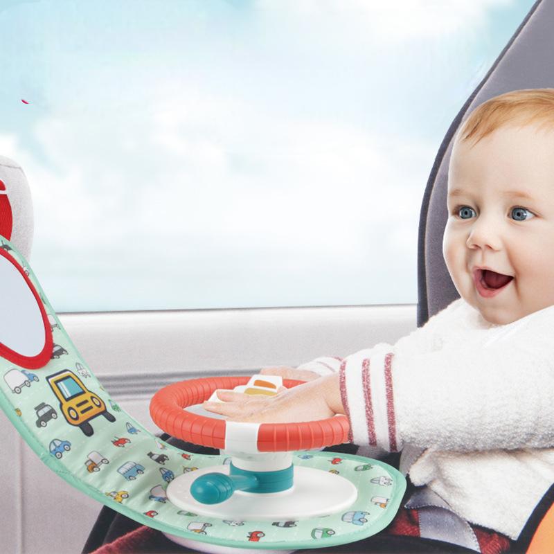 Baby Steering Wheel Toy for Screen-Free Learning Play