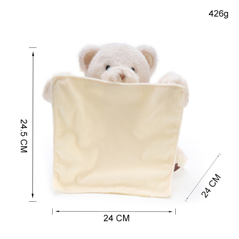 Interactive Peekaboo Teddy Bear for Screen-Free Fun