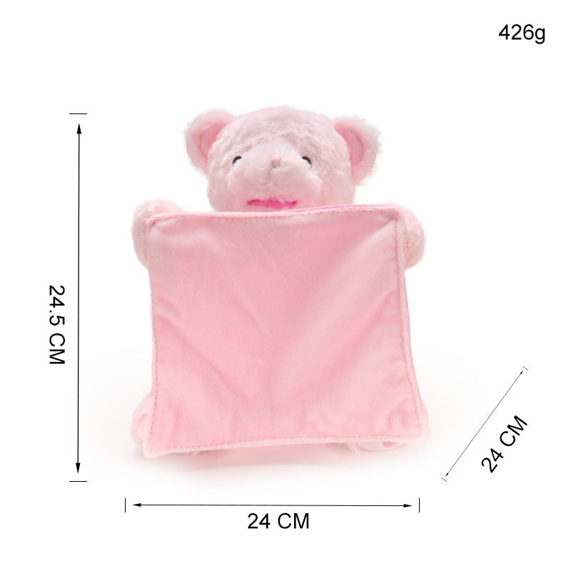 Interactive Peekaboo Teddy Bear for Screen-Free Fun