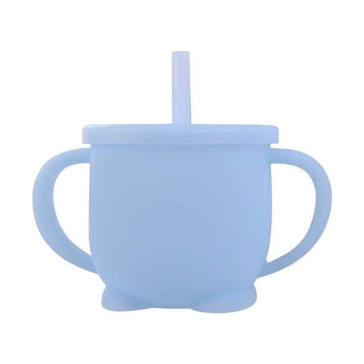 Toddler Silicone Sippy Cup for Independent Drinking