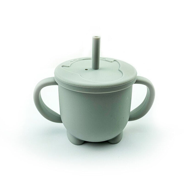 Toddler Silicone Sippy Cup for Independent Drinking