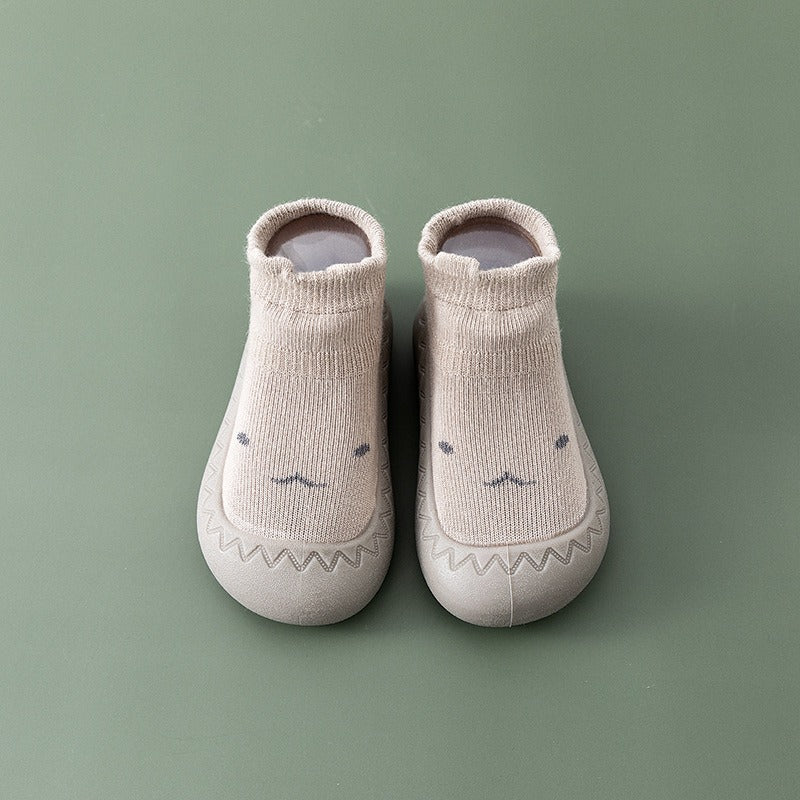 Baby First-Walker Shoes with Soft Flexible Rubber Soles